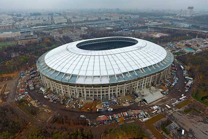 Interventi di ristrutturazione sullo stadio Luzhniki